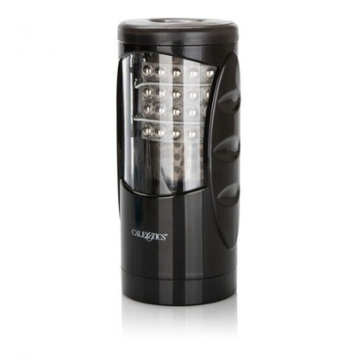 Автоматический мастурбатор с двигающимся элементом Optimum Power Ultimate Power Stroker (Цвет: черный с серебряным)