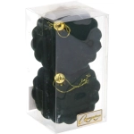 Набор ёлочных украшений VELOUR «Волшебная юла» 8 см (набор 2 шт), Изумруд