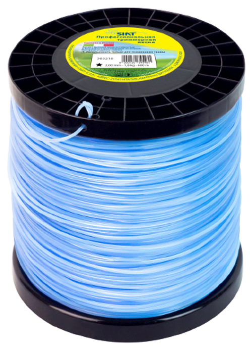 Леска в бобине SIAT ПРОФЕССИОНАЛ звезда 2.0мм,600м (303218)