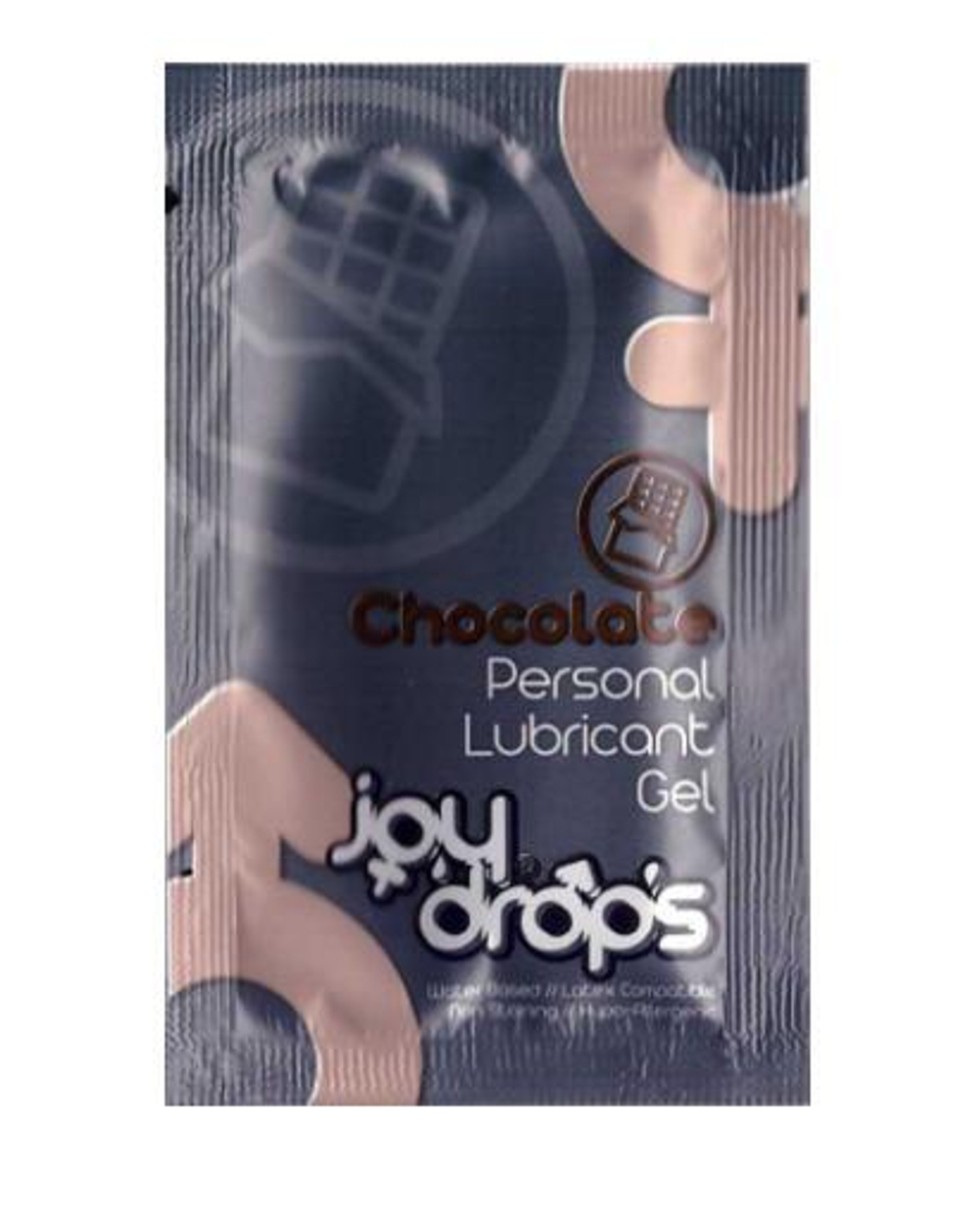 Саше смазки на водной основе с ароматом шоколада JoyDrops Chocolate - 5 мл.