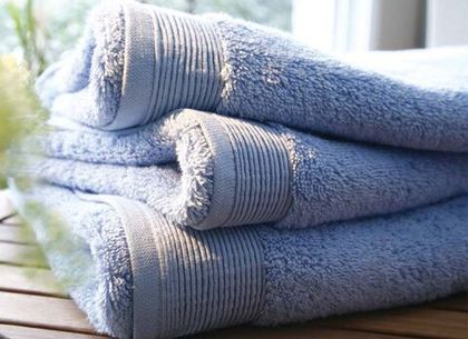 Полотенце Uni Bleuet Blanc des Vosges 40x60 Голубой