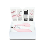 Розовое интерактивное виброяйцо Spot (Цвет: розовый)