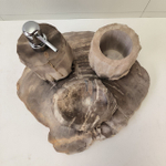 Набор из окаменелого дерева 4 предм Fossil Set NF-63287 поднос 149
