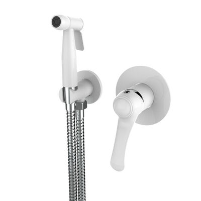 413553-F Комплект скрыт. монтажа для биде (БЕЛЫЙ) ViEiR  (10/1шт)