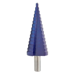 Сверло ступенчатое спиральное HSS(4-32мм)в блистере RockForce##Rock FORCE RF-44739S