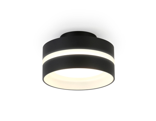 TN5421 SBK/FR черный песок/белый матовый GX53 IP20 D95*60