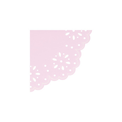 Салфетки маленькие "Английское кружево" 16 шт. (12,7 х 12,7см)