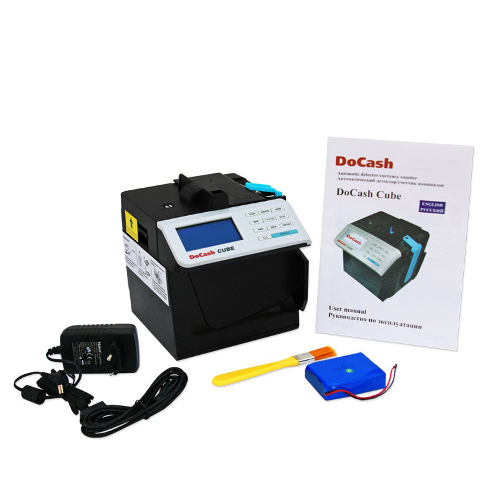 Автоматический детектор банкнот DoCash CUBE с АКБ
