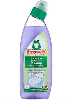Frosch Очиститель унитазов Лаванда, 0,75 л.