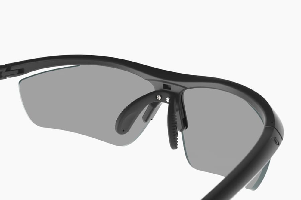 Спортивные очки Demetz Relief M / Matte Crystal / Fluorescent Yellow V. Pink Photochromic Mirror Cat.3