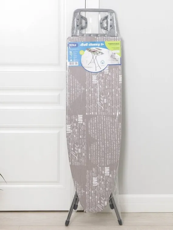 Доска гладильная Nika «Белль Классик 3», 112×34,5 см, два положения высоты 70, 80 см, европодставка МИКС