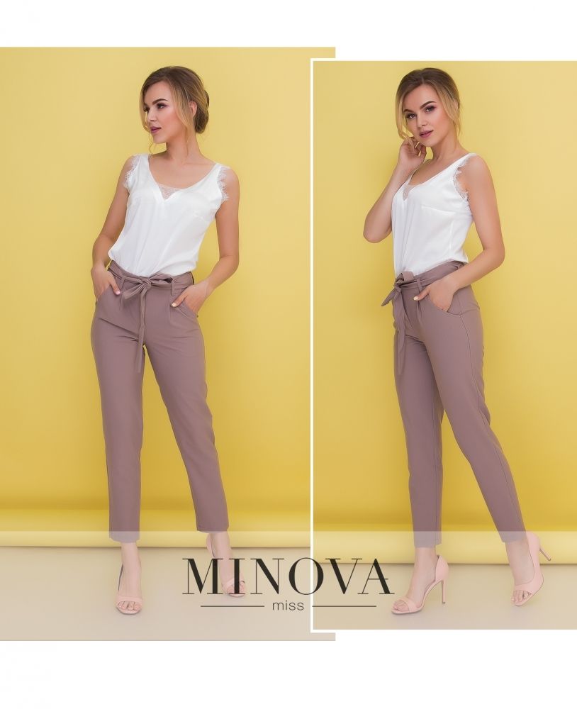 Брюки 1092-беж Minova