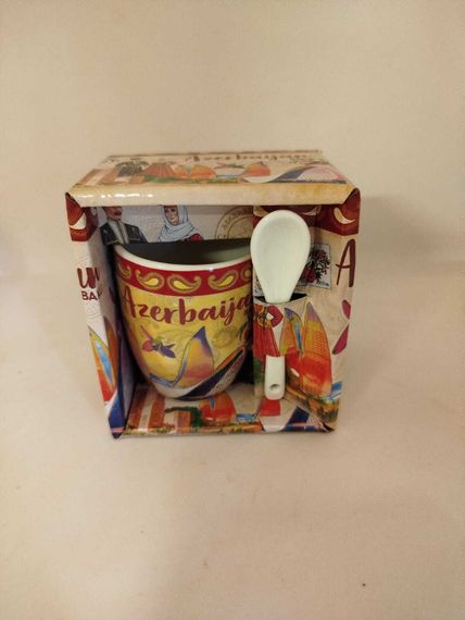 Fincan/Чашка/Cup Fincan (suvenir milli) (Bakı)