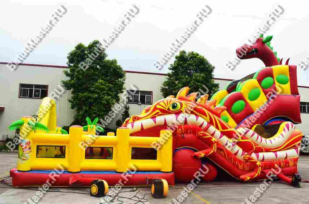 Батут "Саванна" 14*7,5*7 м