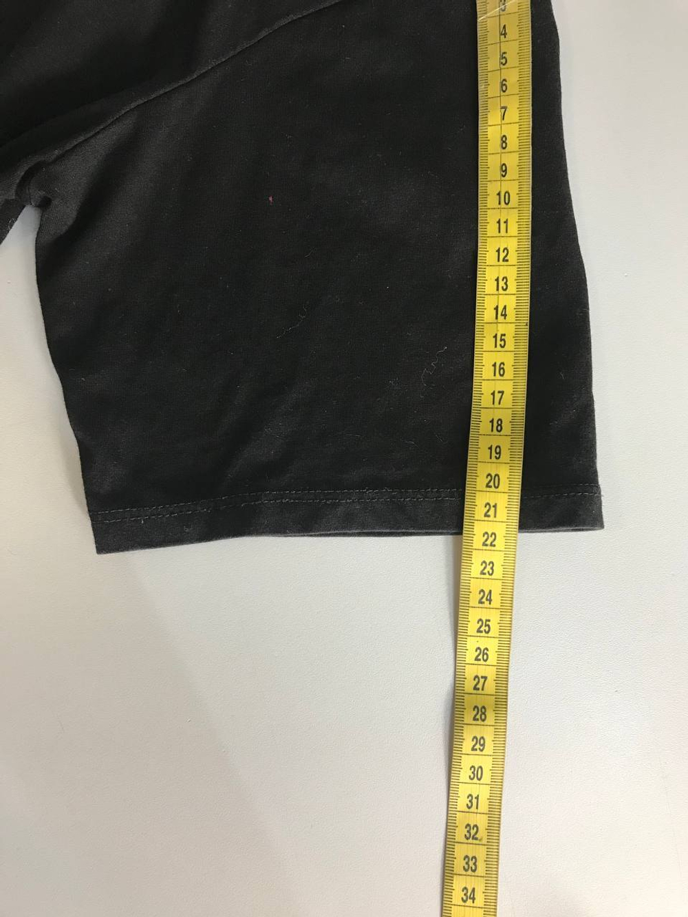 Футболка со стильным принтом, визуально на 48 размер