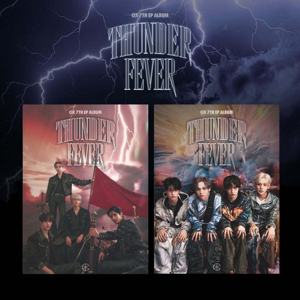 Альбом CIX - 7th EP Album [THUNDER FEVER]