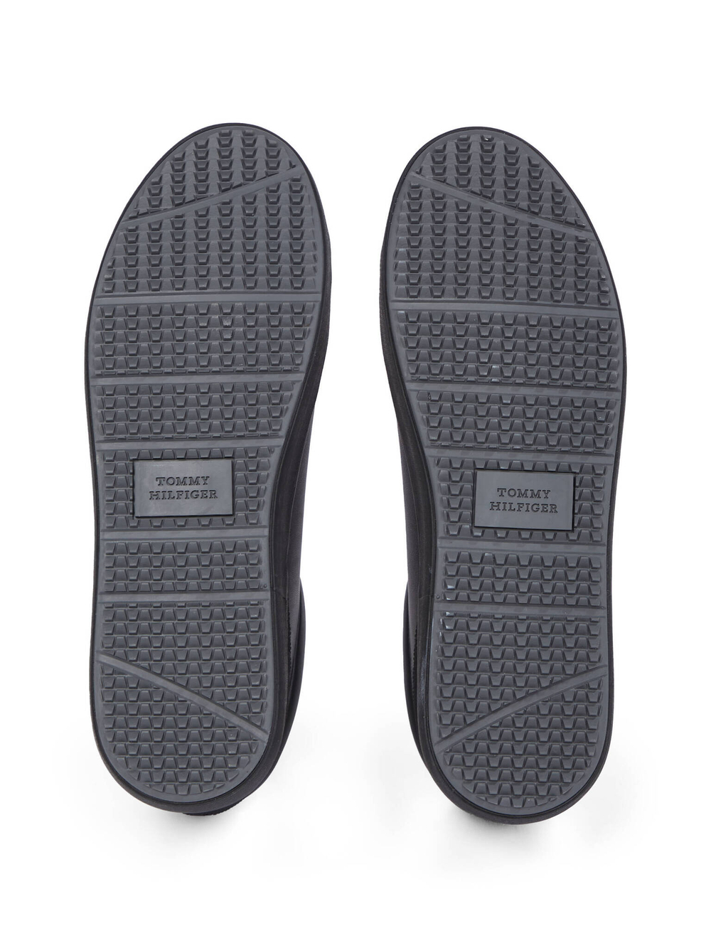 Кожаные кроссовки Tommy Hilfiger - черный(FM0FM05199)