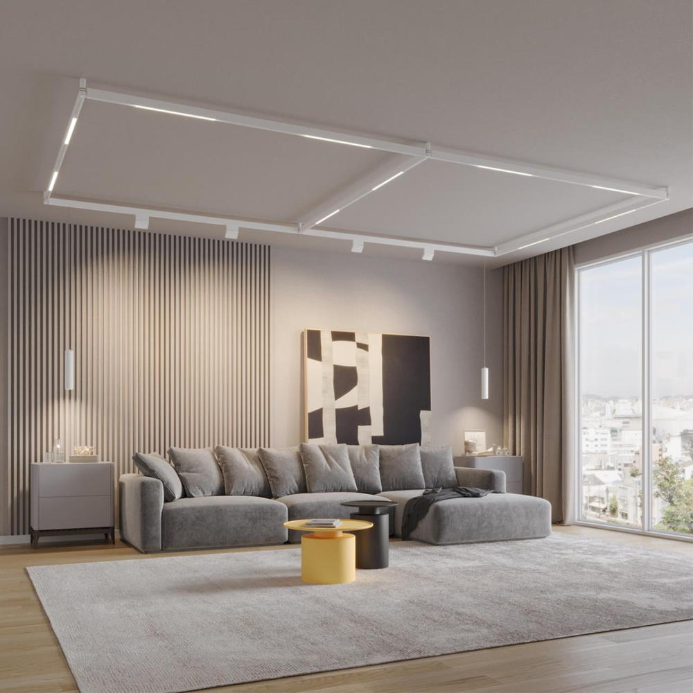 135248 SHINO NT24 116 белый Соединитель с токопроводом гибкий угловой "L" IP20 48V FLUM