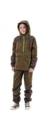 Костюм противоэнцефалитный «Элит Барьер» для детей (хаки/салатовый)