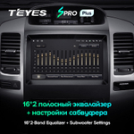 Teyes SPRO Plus 9" для Toyota Land Cruiser Prado, Lexus GX 470 2004-2009