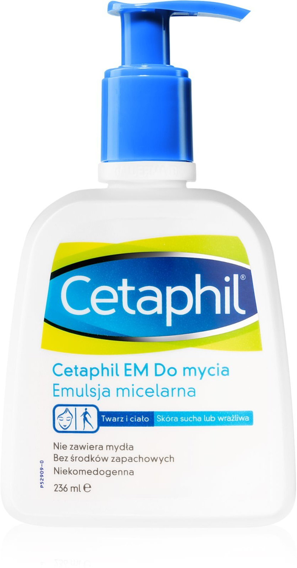 Cetaphil EM - очищающая мицеллярная эмульсия с дозатором /   236  ml  / GTIN 3499320005784