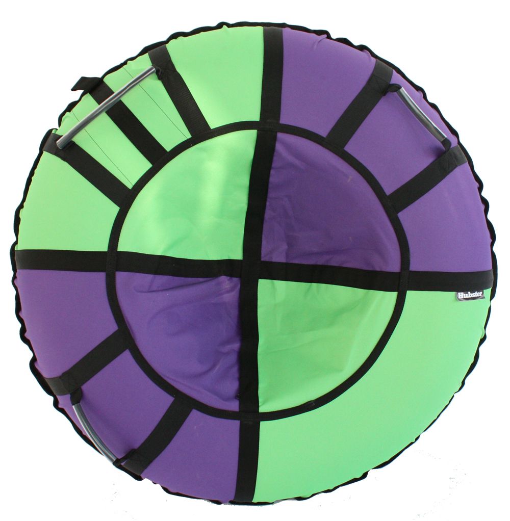 Тюбинг Hubster Хайп фиолетовый-салатовый