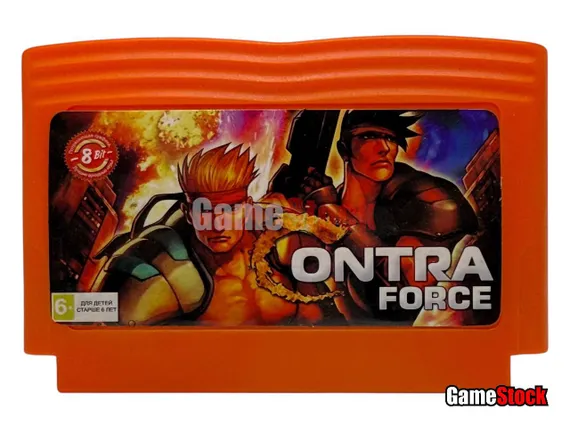Картридж 8-Bit - Contra Force