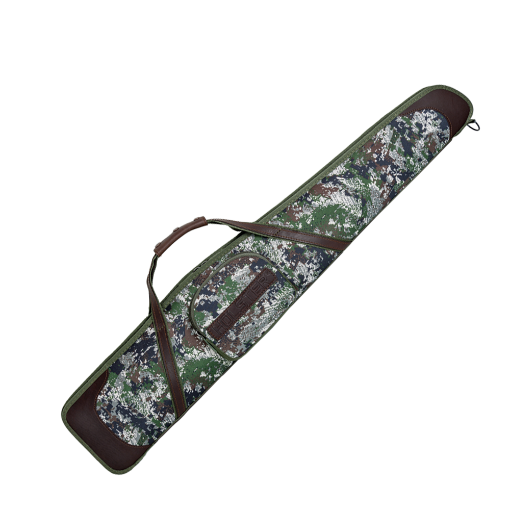 Кейс охотничий 130 с оптикой HOLSTER CLUB, из кожа, цифра, Хольстер