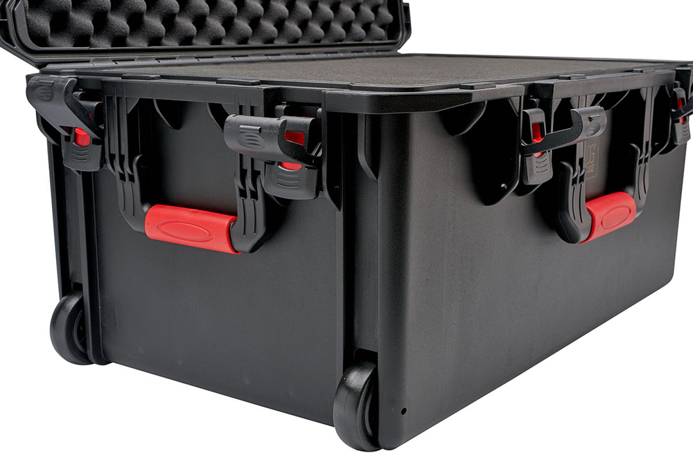 KING SIZE | Большой ударопрочный кейс с выдвижной ручкой и колесами DGCASE@60-09 | Внутр. размеры 740*470*355мм
