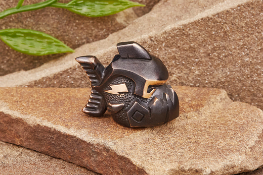 Бусина для темляка Пиранька (бронза) от мастерской Братьев Пешковых