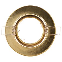 ST2A GD Светильник ЭРА штампованный поворотный MR16,12V/220V, 50W золото