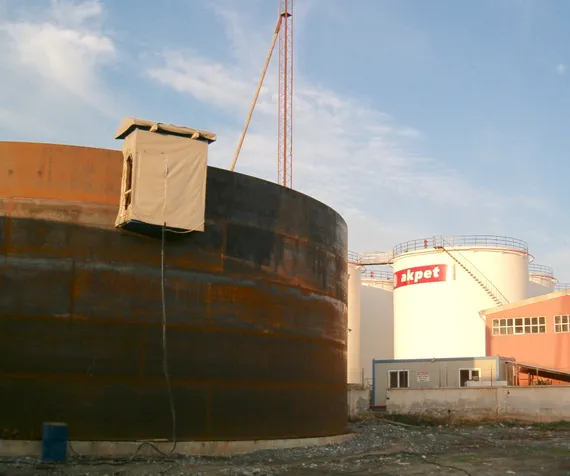 Балконы для сварки наливных резервуаров, WICON