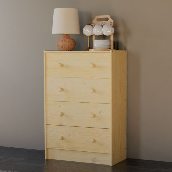 Комод деревянный с ящиками Раст, из массива сосны