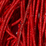 Стразовый шнур, красные кристаллы, 4мм
