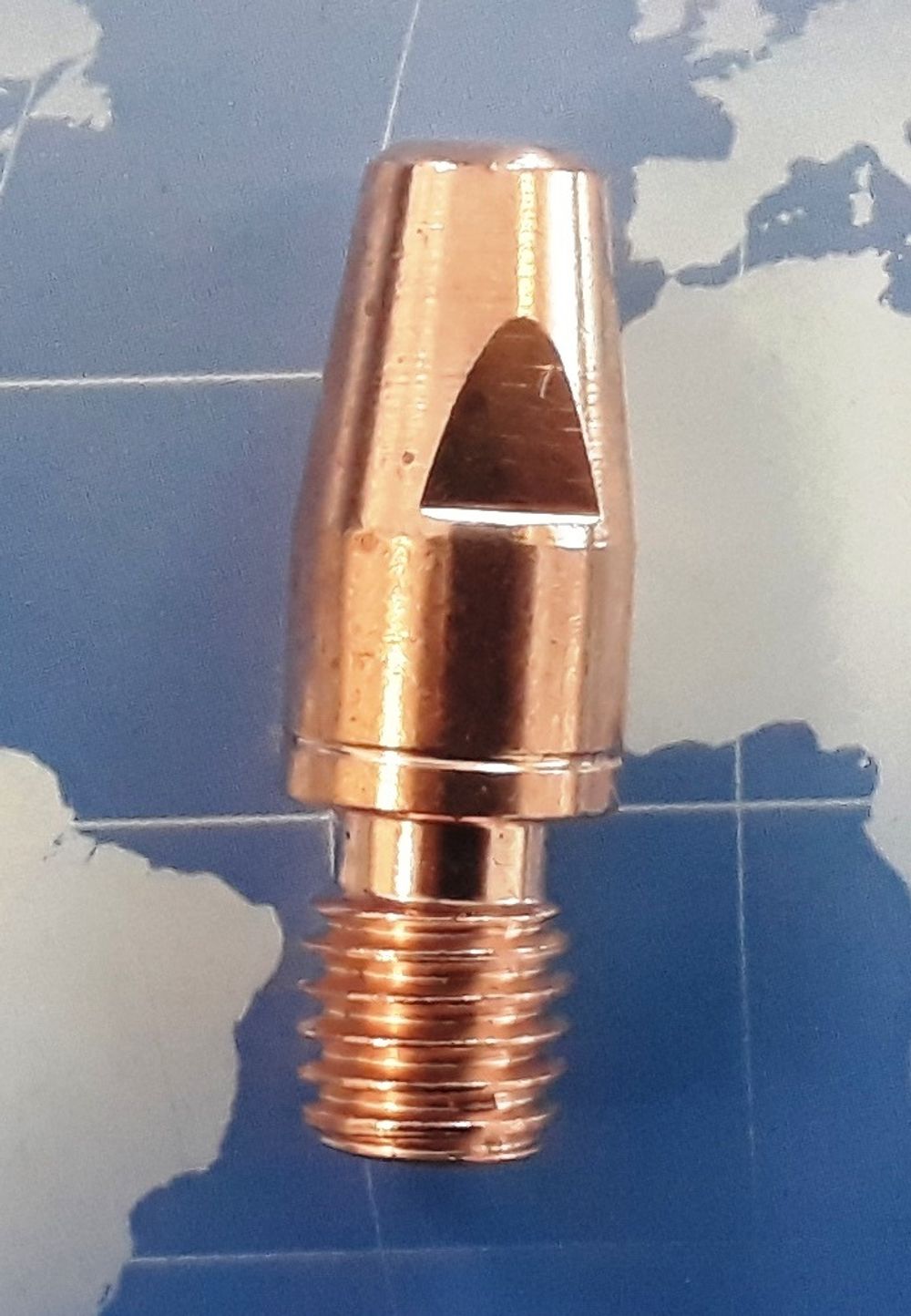 TBI 340P323403 Наконечник сварочный Ø3,2 M10x35 CuCrZr