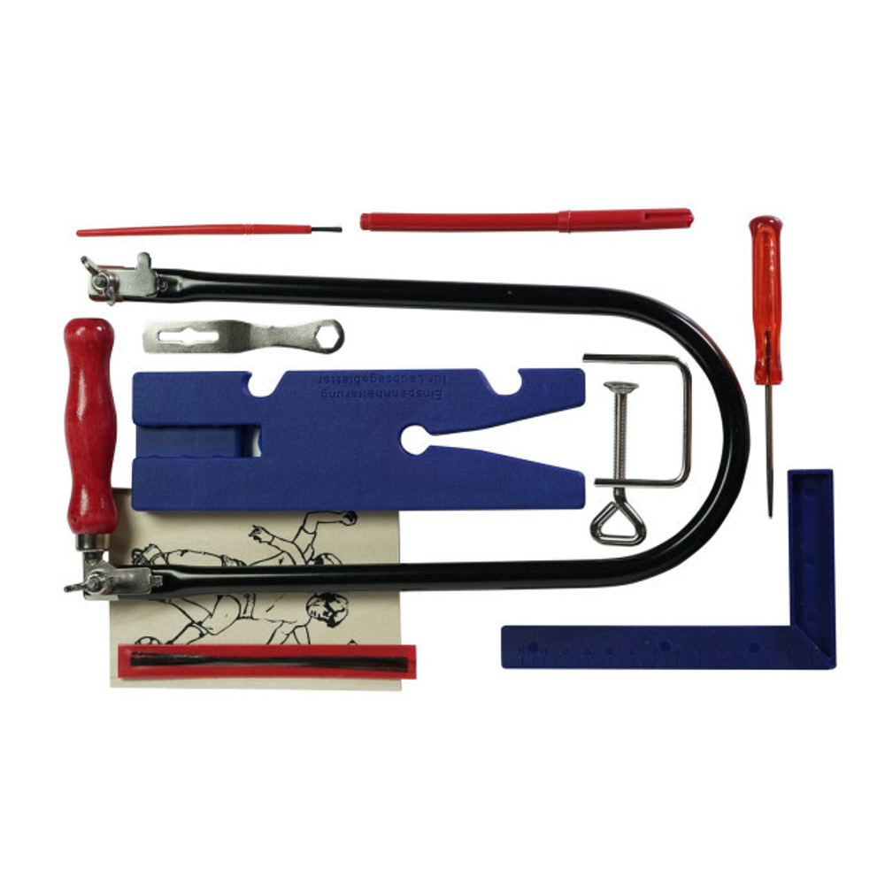 Набор для выпиливания ручным лобзиком, 10 предметов