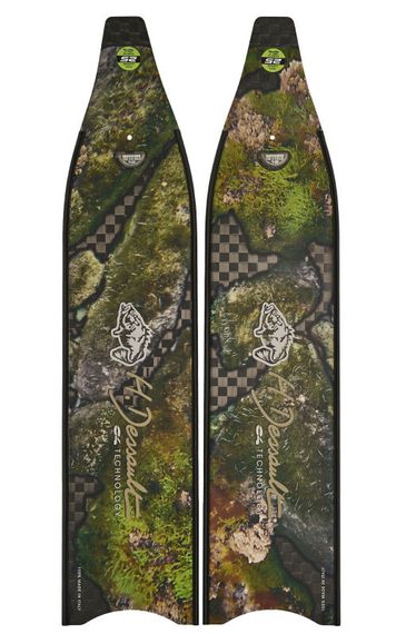 Ласты H.Dessault (C4 Carbon) Fast Camo Med T700 Superforce