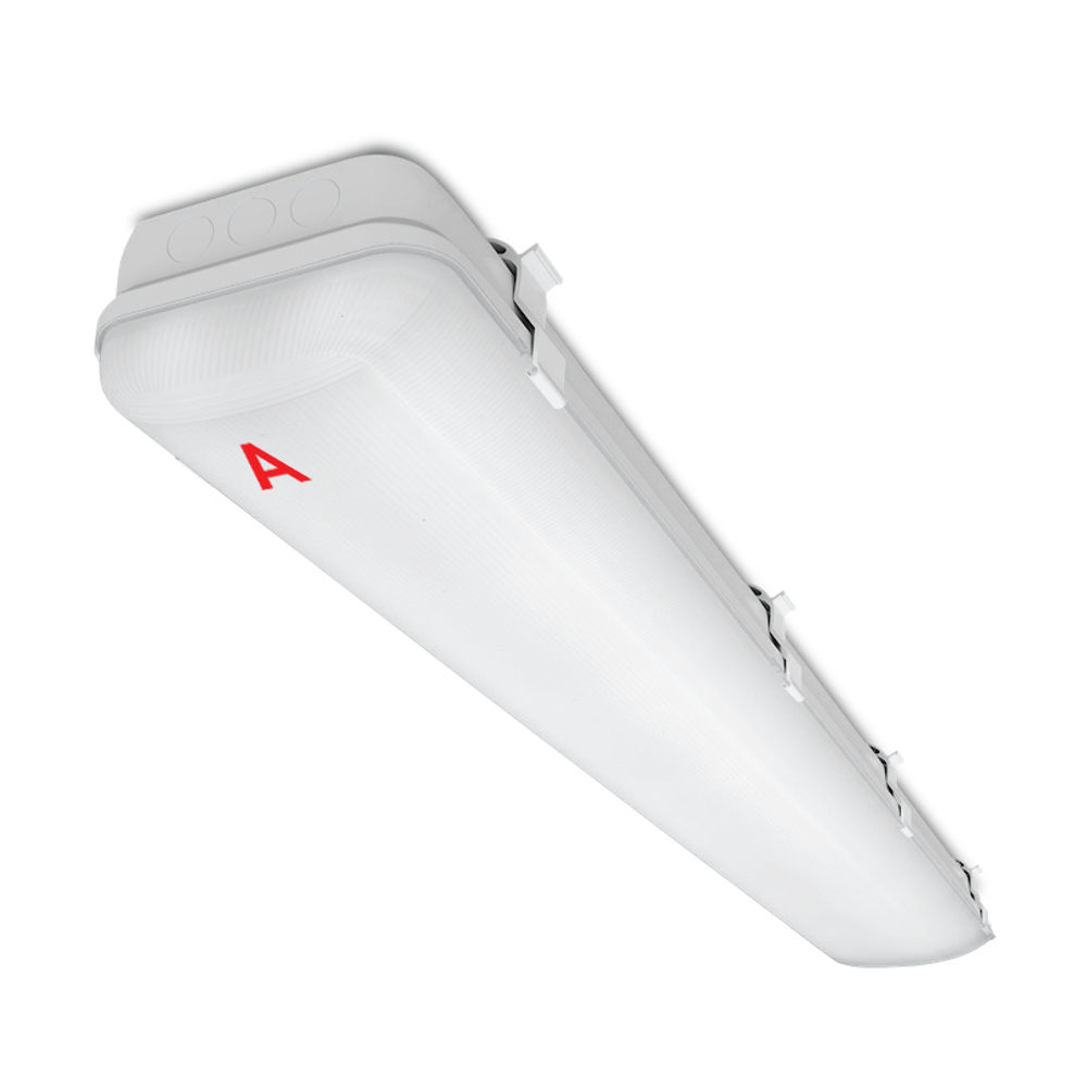 Светильник LED ПРОМ ДСП01-54-051-5К с БАП EM3 54Вт 5000К IP65 Матовый 6500лм 1270x152x100мм WOLTA PRO