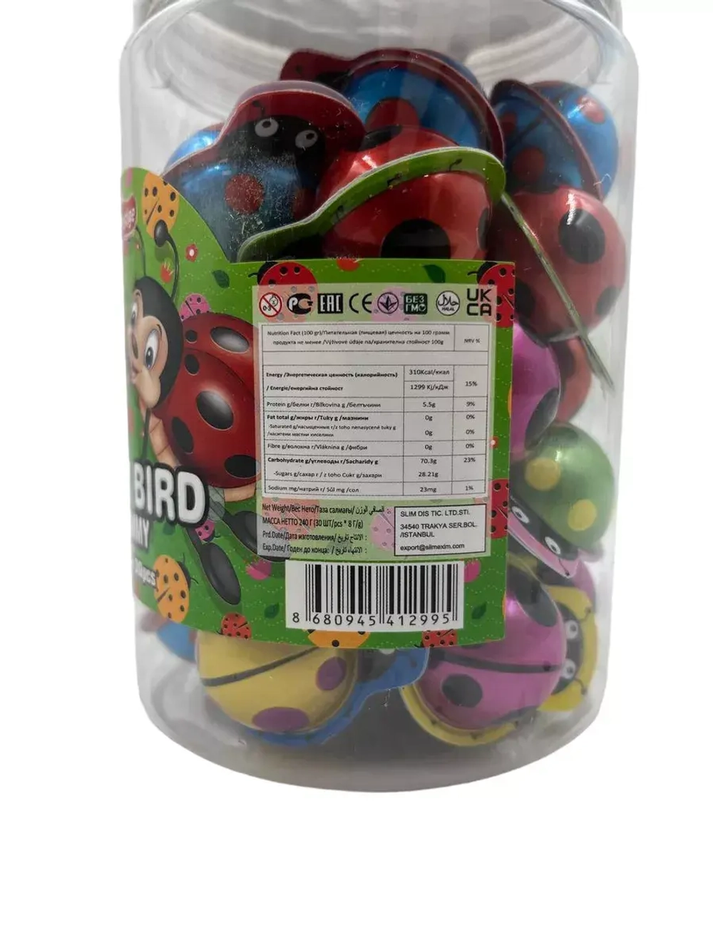Жевательный мармелад "Божья коровка " 30шт