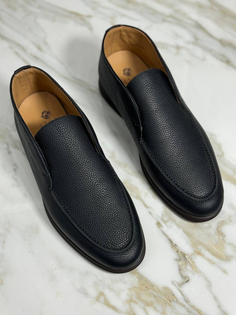 Высокие лоферы Loro Piana