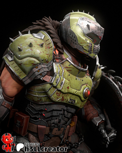 Палач Рока думгай Doomguy doom