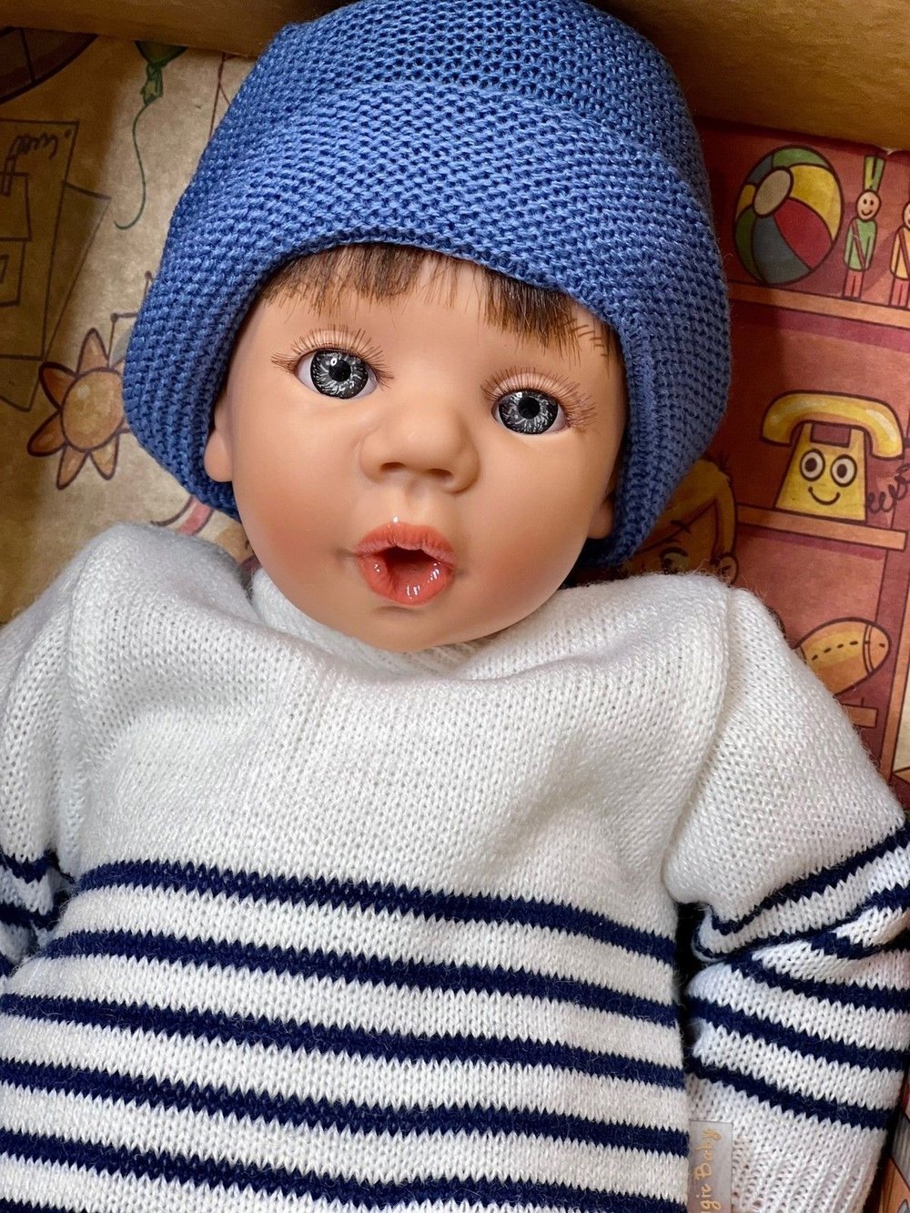 Кукла LAMAGIK мягконабивная  38см Gestito (12032)