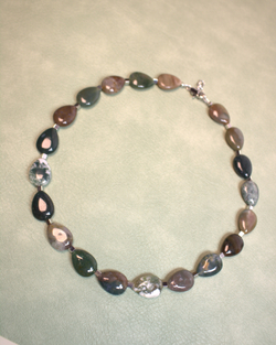 Чокер из индийской яшмы от Викторинэль