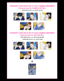 Альбом TXT - 7TH YEAR: A Moment of Stillness in the Thorns (Photocard Case Ver.)