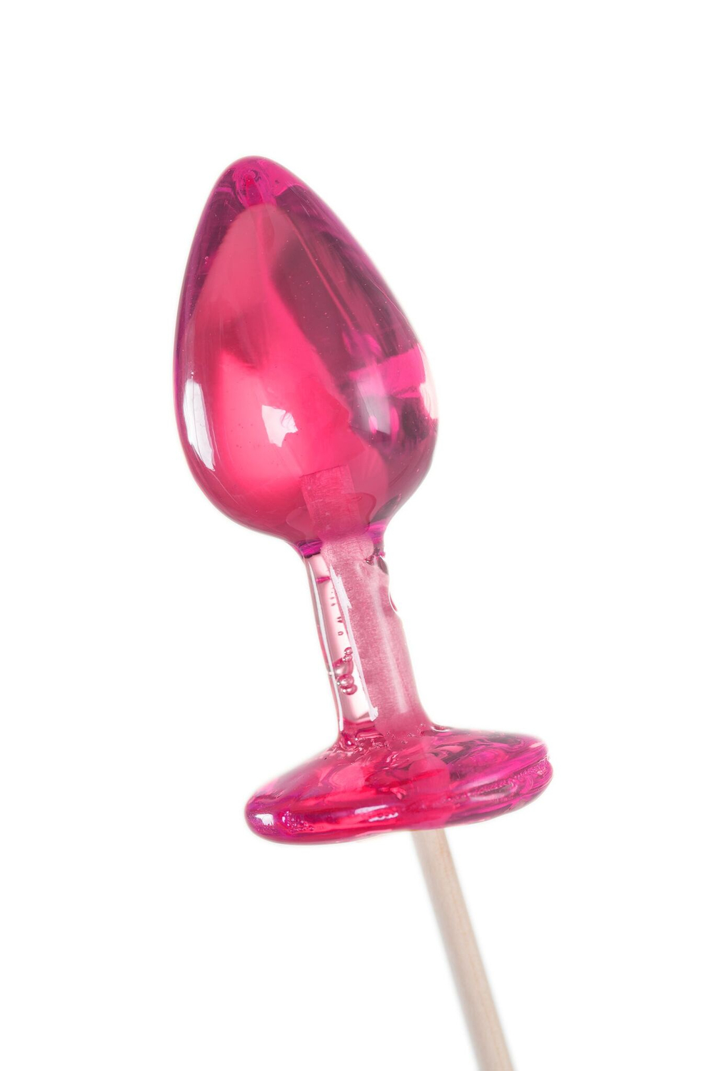 Леденец Sosuчki в форме анальной втулки, розовый, айриш крим, 29 г