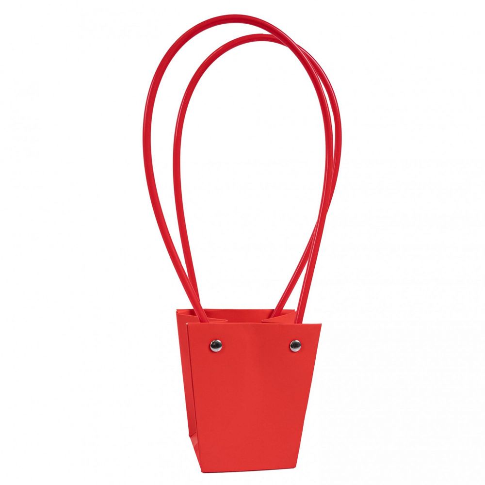 Пакет Мастхэв S ТРАПЕЦИЯ 9*6.5*10 КРАСНЫЙ