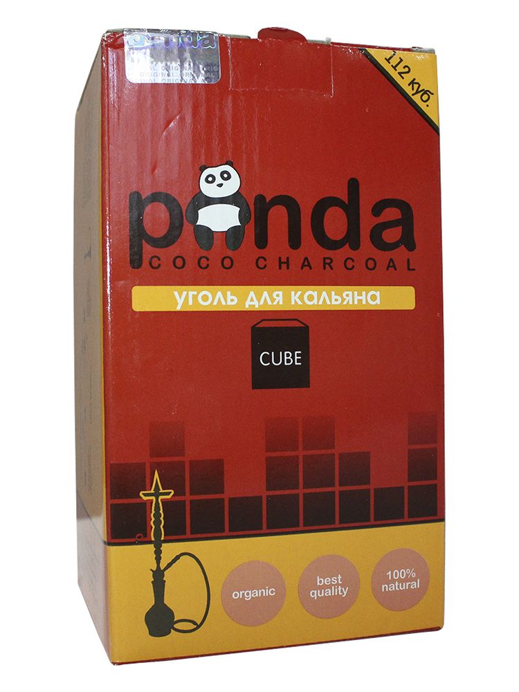 Уголь кокосовый «Panda», 1 кг. (112 шт.)