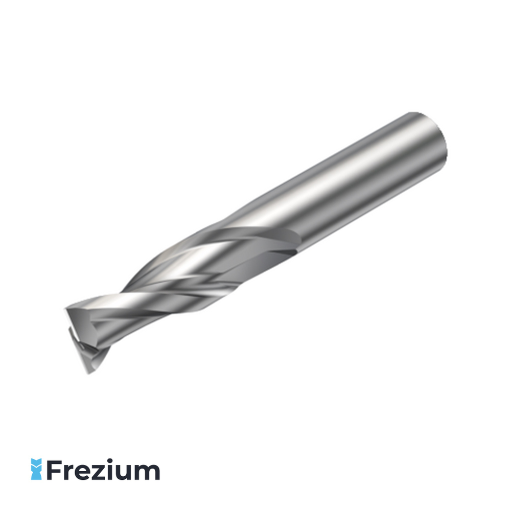 Концевая фреза твердосплавная по алюминию и цветным металлам "Sandvik Coromant" (10x10x22x72 Z2; 2P232-1000-NA H10F)