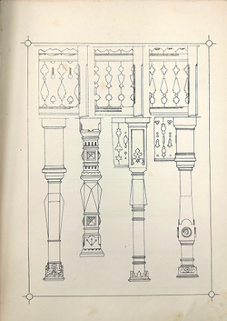 Сборник рисунков для деревянных построек № 1. СПб., Скл. изд. Н. П. Карабасникова,1903 г.