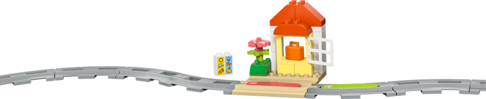 Конструктор LEGO DUPLO лего 10427 Железнодорожный туннель и пути, для детей 2+